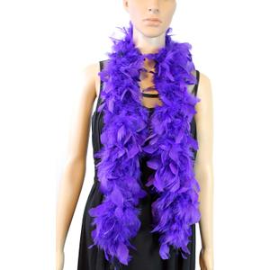 Over 10 Color 25 Gram, 4 Feet Long Chandelle Feather Boa, Kids Feather Boa, Great for Party, Wedding, Halloween Costume, Christmas Tree, Decoration (Purple) Over 10 Color 25 Gram, 4 Feet Long Chandelle Feather Boa, Kids Feather Boa, Great for Party, Wedding, Halloween Costume, Christmas Tree, Decoration (Purple)