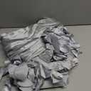 14Ft Silver Sequin Table Skirt for Rectangle or Round Tables,Curly Willow Tutu Ruffle Table Cloth,Sequin Desk Skirt for Birthday,Part,Banquet,Wedding,Baby Shower,Retirement Party,Table Decorations