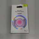 PopSockets Phone Grip for MagSafe with Kickstand, Magnetic Stand, Swappable Top, Secure Hold for iPhone MagSafe Cases, Phone & Tablet Grip, Cute PopSockets, Pink, Purple - Aura