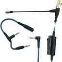 ABLET Boom Microphone Cable Compatible with Headphones AKG K240, K240S, K240MK II, Q701, K702, K271s, K271 MKII, Boompro Gaming Mic Compatible with Controller PlayStation PS4 or Xbox One, PC (150CM)