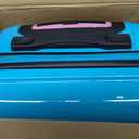 LARVENDER Carry on Luggage Sets 3 Piece, 20 Inch Suitcases, Cotton Candy