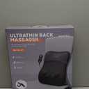 Back Massager, Rolling Up and Down Back Massager with Heat, Back Massage 4D Kneading for Pain Relief Deep Tissue, Ultrathin Shoulder Massager Gift for Women Men Parents Christmas