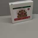 11-Inch Battery-Operated Light-Up Wooden Nativity Scene with Candles