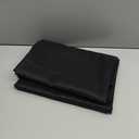 Romanstile Rectangle Tablecloth - Waterproof and Wrinkle Resistant Washable Polyester Table Cloth for Kitchen Dining/Party/Wedding Indoor and Outdoor Use (60 x 84 inch,Black)