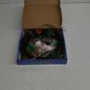 6Ft 54 LED Halloween Lights Up Willow Twig, 8 Modes Halloween Bats EyeBall Pumpkin Spider Lights Waterproof Battery Operated String Lights Indoor halloween Led Lights Decoration Wall Party Favor Decor