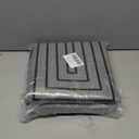 Front Door Mat 31''x47'', Absorbent Dirt Resist Washable Non Slip Low-Profile Indoor Doormat, Easy Clean Entryway Welcome Door Mats, Grey