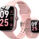 Smart Watch (Answer/Make Call), 1.96" SmartWatches for Men Women with Heart Rate/Activity Tracking, Fitness Tracker Watch with IP68 Waterproof/Pedometer, Smart Watch for Android/iPhone Compatible