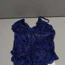 Hamefen dream love Women Snap Crotch Lingerie Sexy Lace Bodysuit Deep V Teddy Sleepwear One Piece Lace Babydoll Medium