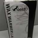 GEEZO Fragrance Candle Warmer Lamp，Electric Candle Warmer with Timer & Dimmer，Mom Christmas Birthday Gifts for Women, House Warming Gifts New Home Bedroom Decor