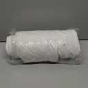 Twin XL Mattress Protector Waterproof Washable Mattress Padded Cover Fitted Extra Long College Dorm Size Bed Protection Noiseless Plastic Bed Pad Deep Pocket Up to 18 Soft and BreathableWhite (Pattern-2-white)