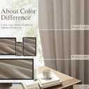 Nanspring Linen Curtains 96 Inches Long for Living Room Back Tab Semi Sheer Floor to Ceiling 8ft Light Filtering Curtain Boho Farmhouse Decor Window Drapes for Bedroom 52x96 2 Panels Ecru