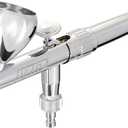 Harder & Steenbeck Airbrush ULTRA 2024 - German-Engineered Dual Action Painting Set with Gravity Feed - 0.45mm Self-Centering Nozzle - 5ml Paint Cup 120231