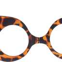 DIDINSKY Reading Glasses or Magnifying Glass. Increase Pendant with Chain. Binocular without Sideburns for Men and Women. Havana Brown +2.0 - MUSA BUTTERFLY