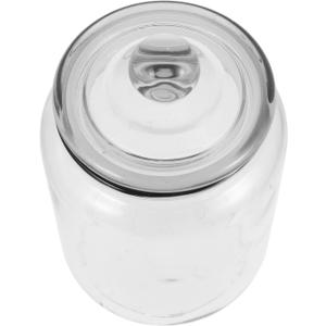 Laundry Powder Jar Set Sealed Glass Storage Containers Spoons and Lids for Laundry Snacks