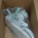 White Ceiling Fans with Lights, 52 Inch Low Profile Ceiling Fan with Light and Remote/App Control, Dual-Sided Blades, Reversible, 3CCT, Dimmable, Modern Ceiling Fan for Indoor/Outdoor Patios