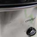 Crock-Pot 7-Quart Manual Slow Cooker, Family Size Serves 8+ People & Fits 6-lb Roast, Removable Stoneware with Warming Setting, Dishwasher Safe for Easy Cleanup, Stainless Steel