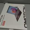 OMOTON Wireless Keyboard for Microsoft Surface Pro 7/7+/6/5/4/3 12.3 inch ONLY, Bluetooth Connection, Ultra-Slim Keyboard Type Cover with Touchpad, 7 Colors Backlit and Rechargeable, Grey