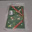 Christmas Dog Bandanas 2 Pack Washable Soft Cotton Christmas Tree & Snowflakes Scarf Multiple Sizes Offered Premium Durable Fabric Adjustable Fit for Small, Large & Extra Large Dogs