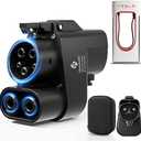 NACS to CCS1 Charging Adapter for Tesla Supercharger, Fast Charging Adapter, MAX 500A,1000V， Compatible with Ford, Rivian, GM, Volvo， Polestar EVs (NACS to CCS1(Tesla to CCS1))