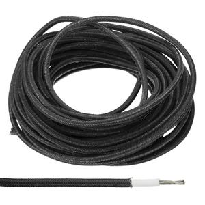 PATIKIL 16.4Ft 14AWG Electronic Wire, -30 to 200 Degrees Celsius Insulated High Temperature Resistant Electrical Flexible Silicone Cable for Lamp Boiler Heater, Black PATIKIL 16.4Ft 14AWG Electronic Wire, -30 to 200 Degrees Celsius Insulated High Temperature Resistant Electrical Flexible Silicone Cable for Lamp Boiler Heater, Black