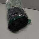 Heavy Duty Ice Fishing Tent Cargo Net - Expandable Nylon Storage Organizer with 3 Pockets & Adjustable D-Rings - Black Gear Hammock for Shelter Organization (70 x 15.7 Inch)