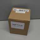 INFTYLE 4 Pack Adjustable Bed Risers 4 Inch, Chair Risers with Screw Clamp, Heavy Duty Sofa Tables Furniture Risers Fit for Square/Round Furniture Leg Diameters 0.8-1.6 inch, Support up to 400 lbs