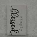 Mini Wood Block Sign (Simply Blessed) 4.25"L x 2.75"H x 0.5"D