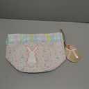 Personalized Easter Bunny Basket - Custom Easter Bucket Bag for Easter Egg Hunts (No-custom-B-Pink)
