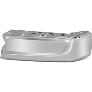 DNA MOTORING Rear Bumper End Cap Compatible with FORD F150 2021-2024, Fits Models Without Sensor, FO1102399, Passenger Side, Chrome, BUMP-R-F15021-C-01-CH-R