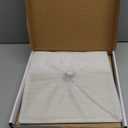 GGStudy Rain Shower Head Brushed Gold with Extension Arm 12 Inch Square Shower Head with 16 Inch Shower Arm Large Stainless Steel Rainfall Showerhead Waterfall Full Body Coverage