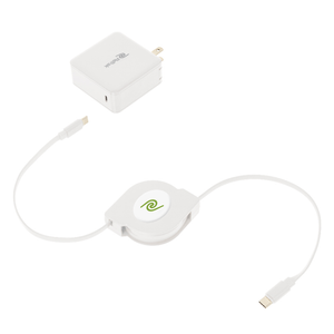 Type-C 61W Notebook Charger White, PACKAGE 1Pk