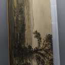 InSimSea Extra Large Framed Vintage Wall Art, Rustic Landscape, 20x40inch