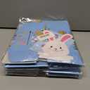 5 x Easter Money Box for Cash Gift Pull - Surprise Gift Box for Kids Boys Girls - DIY Money Pull Box with 100Pcs Transparent Bags - Easter Money Gift Ideas for Women Men - Blue