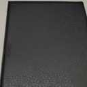 Case-it Folio Padded Laptop Sleeve | Faux Leather | Holds Up to 15 Inch Laptop | Microfiber Lined Gusseted Pocket | Internal Elastic Pocket | Laptop Protector | LAP-101-LL Black