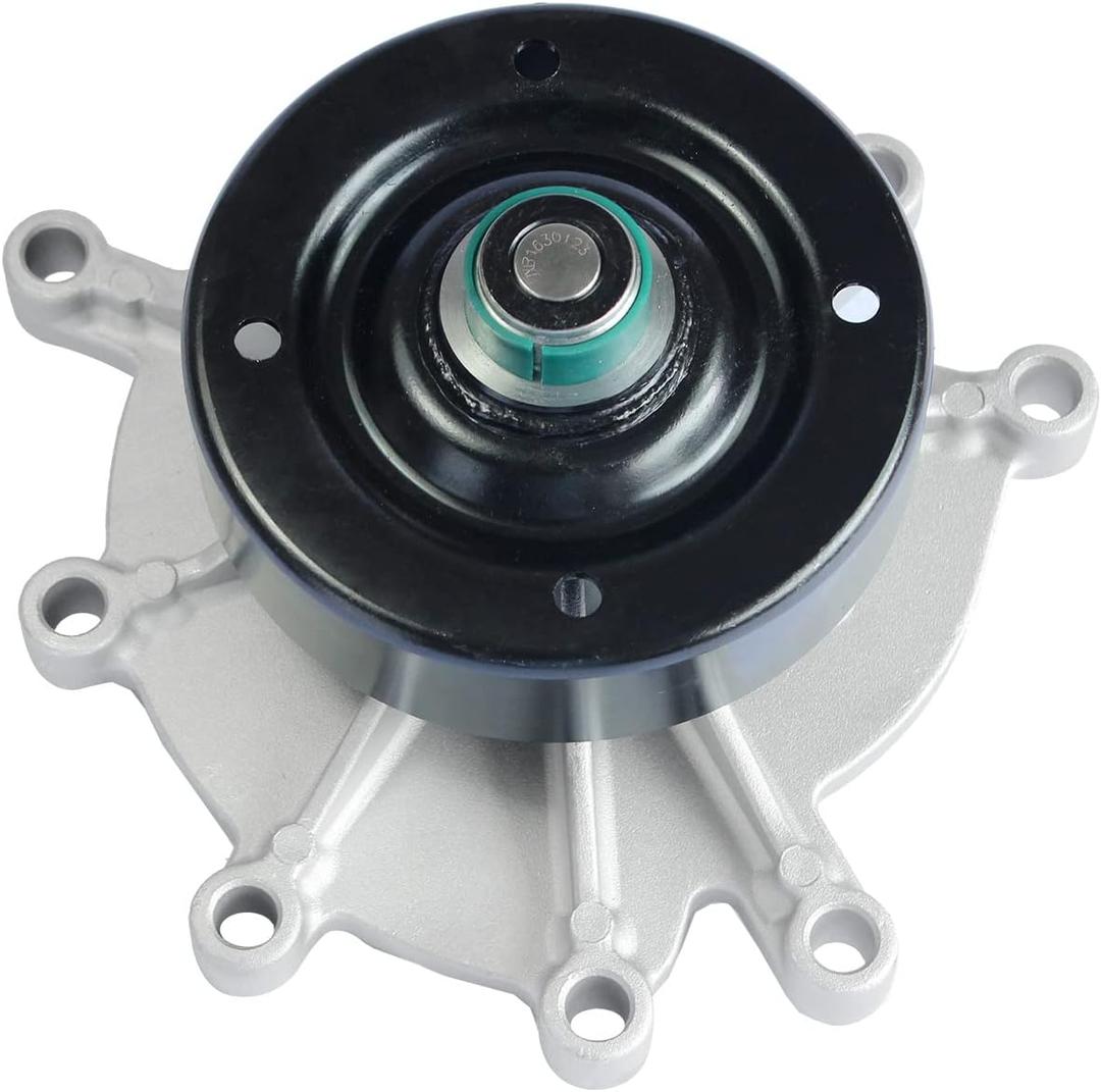 Water Pump with Gasket 1204350 AW7163 Replacement For Commander Dodge Ram 1500 Dakota Durango Replacement For Grand Cherokee Liberty Chrysler Aspen Replacement For Mitsubishi Raider 3.7L V6 4.7L V8