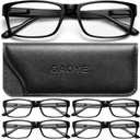 Gaoye Reading Glasses Men/Women, Eyeglasses, Blue Light Readers for Men/Women, Computer Eye Glasses, Cheaters O,75