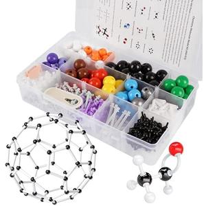 YCHOULEK Molecular Model Kit, 444 Pcs Organic Molecular Chemistry Set, Atom Element Model Kit for Lessons in Chemistry, Molecular Structures Building kit, Ochem Science Gift for Teachers and Students