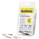 Self Drilling Drywall Anchors with Screws  Heavy Duty Wall Anchors for Drywall, Sheetrock Anchors  Plastic Anchors #8  No Pre-Drill Needed  Anchor Screws Kit