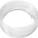 WATNOVA 1/4" ID X 3/8" OD 20ft PVC Clear Vinyl Tubing for Mini Split Condensate Pump