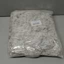 Bean Bag Chairs Cover No Filler Soft Washable Plush Fiber Adult Beanbag Chair Fuzzy Fur Cover Without Filling Snow Coffee Bean Bag Cover