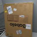 Babelio No Bottom Bar Baby/Dog Gate for Stairs, 28" H, 27.5-40.6" W, White