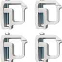 4Pcs Universal Truck Topper Clamp Camper Shell mounting Clamps Fit for Toyota for Ford for Dodge for Chevy