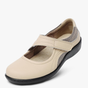 Women's Classic Comfort Mary Jane Flats Fashion Casual Dress Shoes Cute Closed Toe Slip On Lightweight Breathable Walking Shoes, Size 8