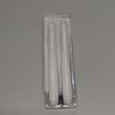 Homemory 2 Pcs Waxy Flameless Taper Candles with Remote, Led Flameless Candlesticks Classic Tall Candle, Flickering Battery Operated Taper Candles for Bedroom, Dining Room, White, 9.6 inches