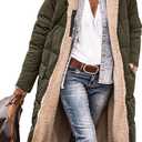 PRETTYGARDEN Women's 2026 Winter Fashion Clothes Oversized Shearling Fleece Long Coats Jackets, Medium