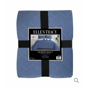 Ellen Tracy™ Single Quilt 100% Polyester Full / Queen