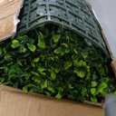 Artificial Boxwood Panel Roll 48X120 in(40 sqft) Greenery Backdrop