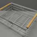 OGGI Dish Drying Rack White W UTNSL Cady