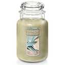 Yankee Candle Sage & Citrus Scented, Classic 22oz Large Jar Single Wick Candle, Over 110 Hours of Burn Time, Ideal for Home Decor and Gifts