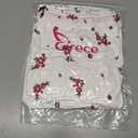 Girece Sexy Pajama Set for Women 2 Piece lounge Set Floral Cami and Shorts Lingerie Set Cute Pjs Lace Trim Sleepwear (White, XL)